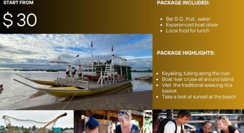 Golden Hotel Dondet Muang Không Eksteriør bilde