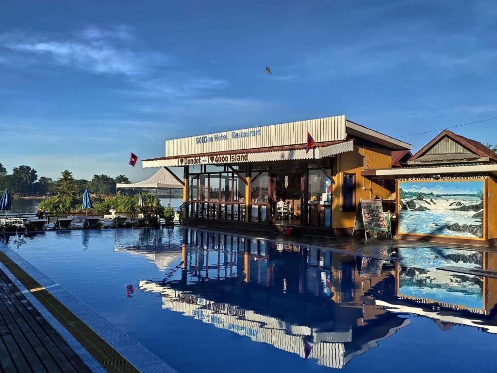 Golden Hotel Dondet Muang Không Eksteriør bilde