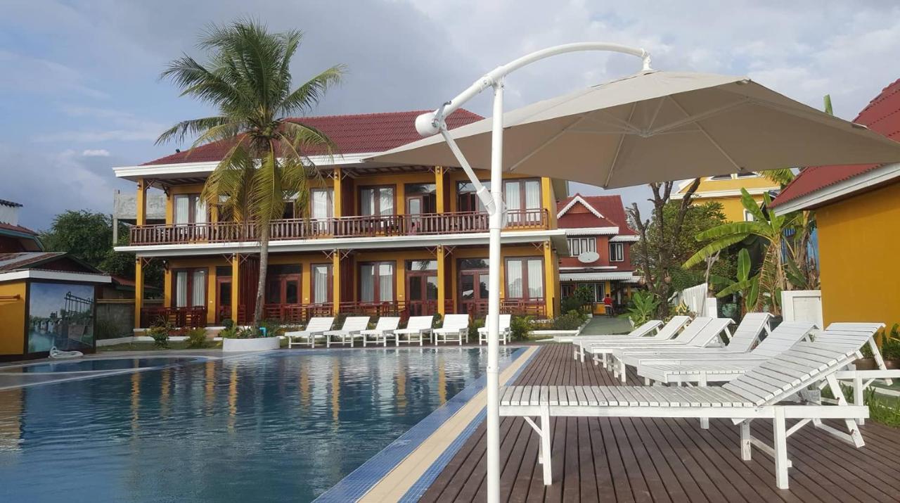 Golden Hotel Dondet Muang Không Eksteriør bilde