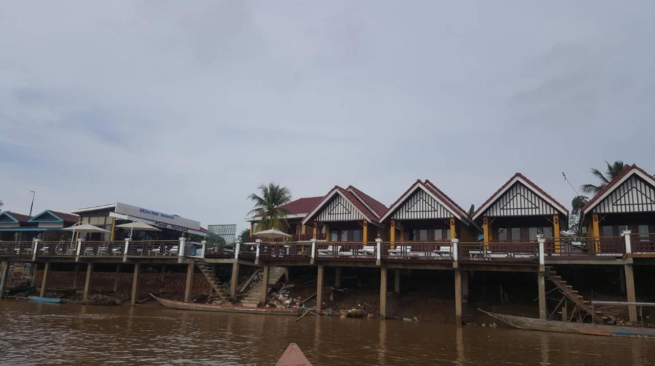 Golden Hotel Dondet Muang Không Eksteriør bilde