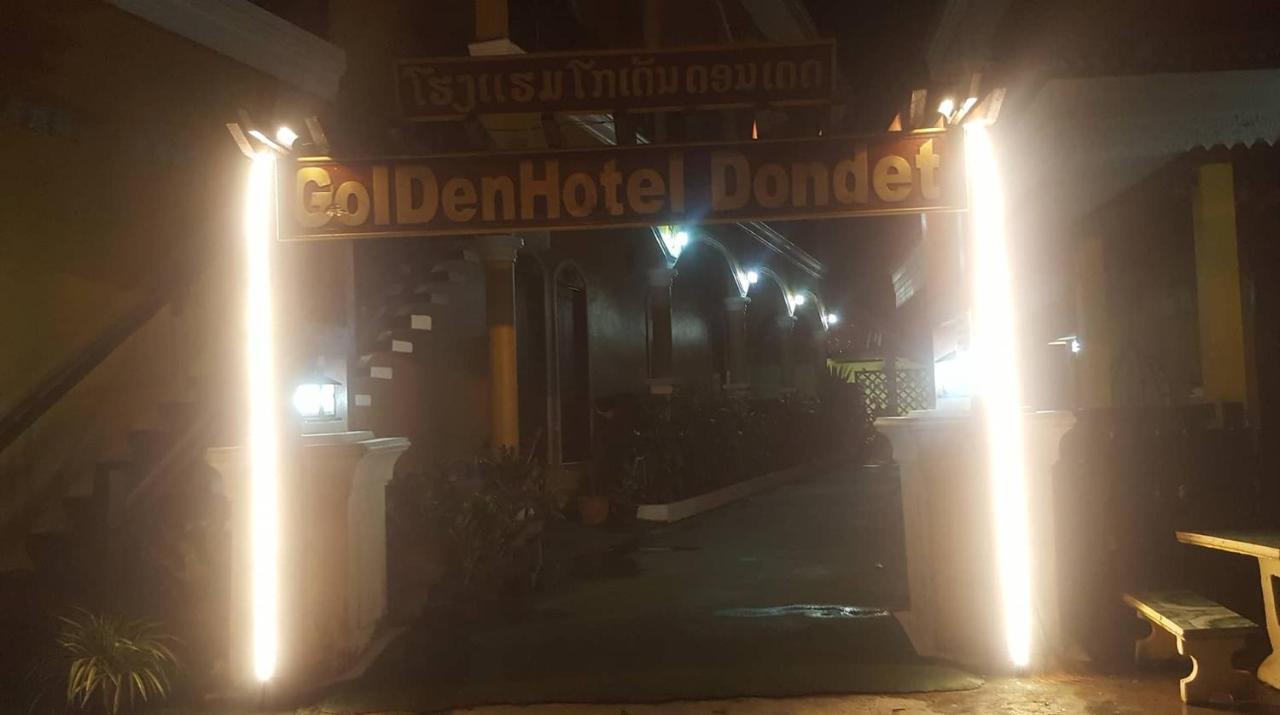 Golden Hotel Dondet Muang Không Eksteriør bilde
