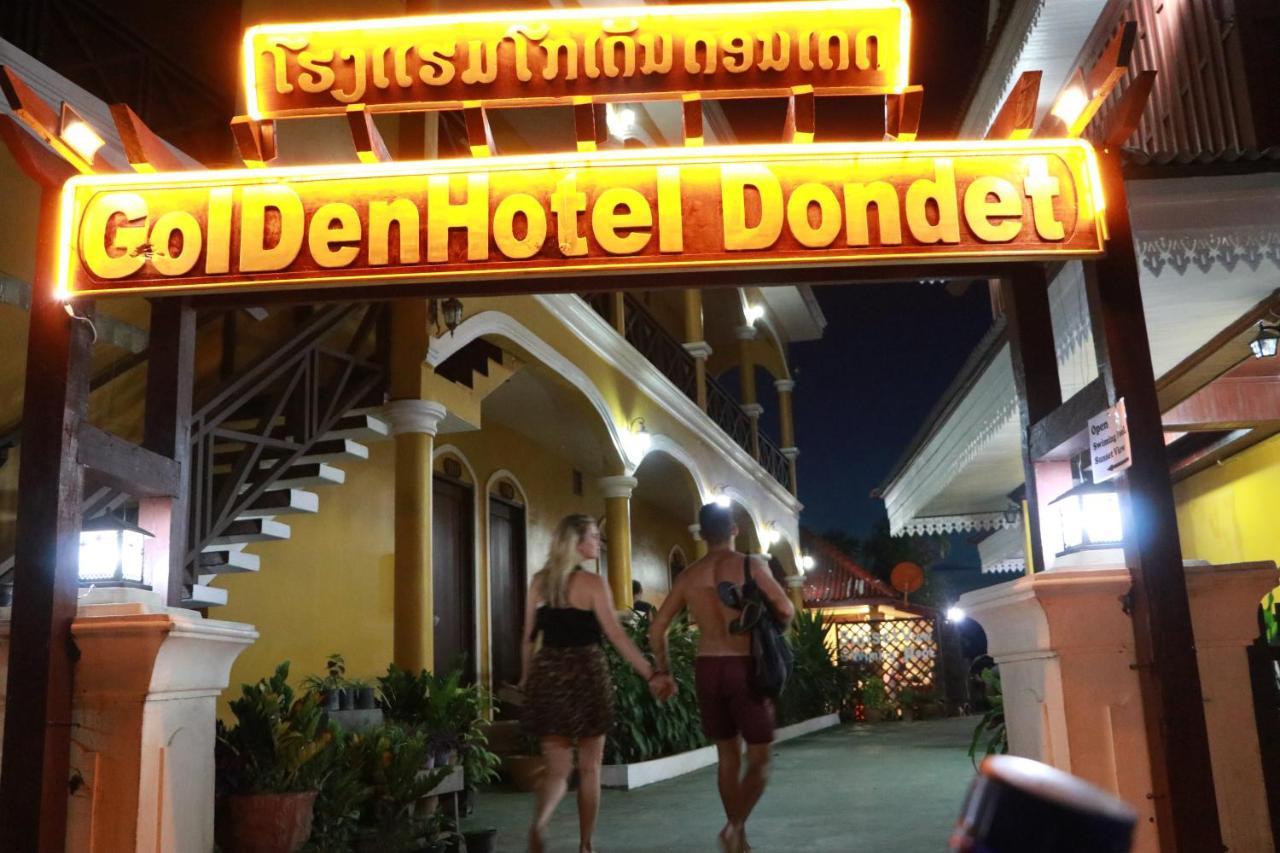 Golden Hotel Dondet Muang Không Eksteriør bilde