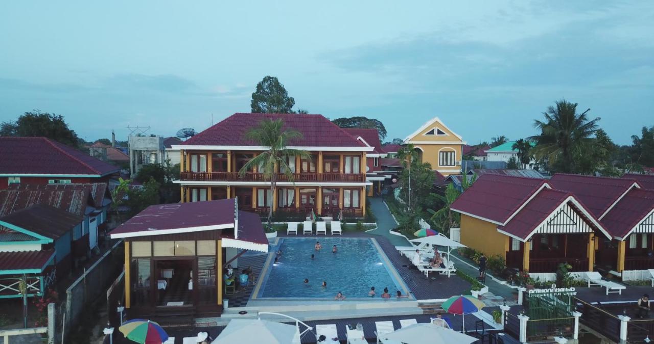 Golden Hotel Dondet Muang Không Eksteriør bilde